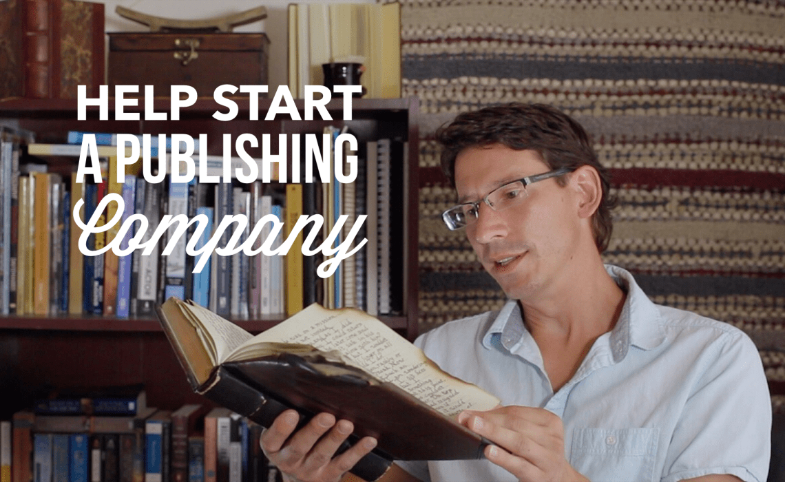Help Start a Publishing Company - GoFundMe Campaign